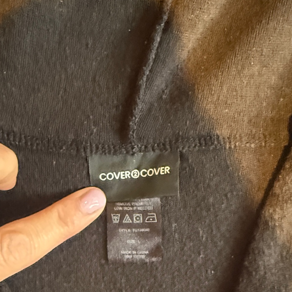 Target Black Hooded Sleeveless Swim Coverup - Picture 2 of 2